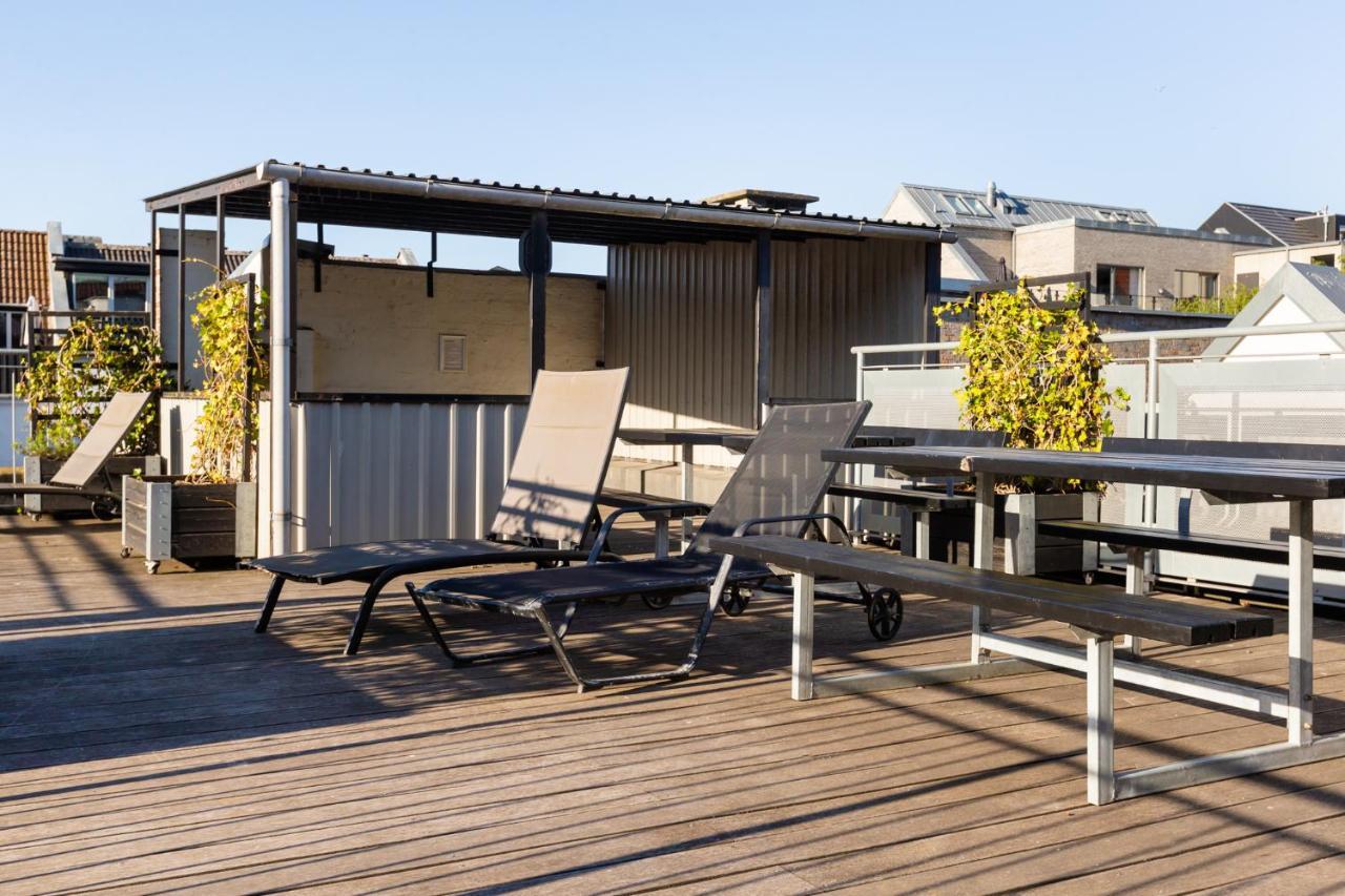 Apartamento 200 M Fra Rutebilstation - Privat Terrasse, Grill Århus Exterior foto